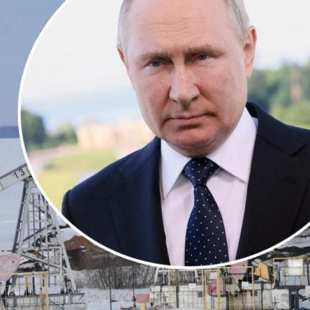 Crpljenje nafte, Vladimir Putin/Ilustracija