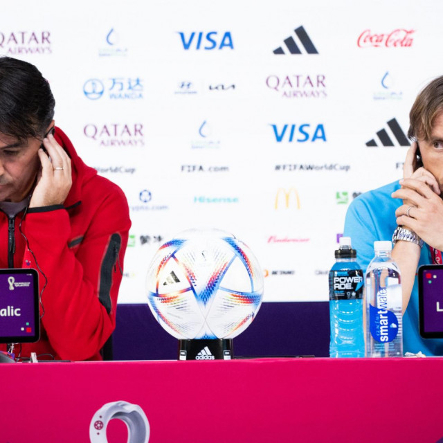 Zlatko Dalić i Luka Modrić
