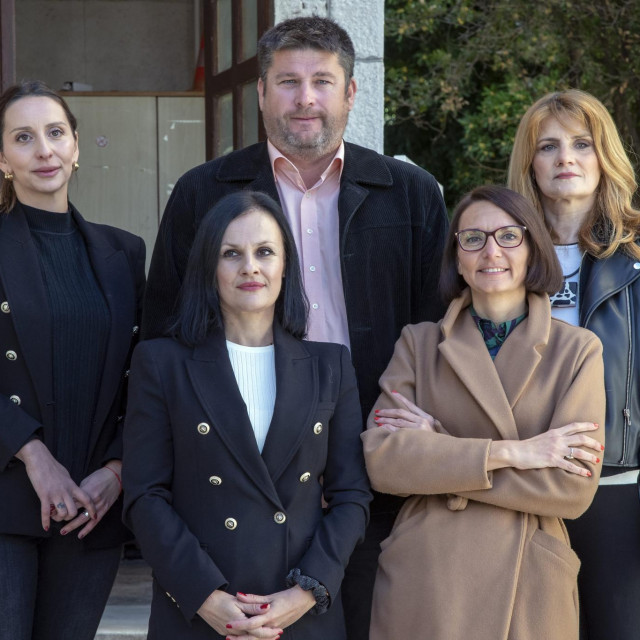 Anđela Vulin, Zrinka Škara, Ante Popović, Maja Đerek i Suzana Piacun