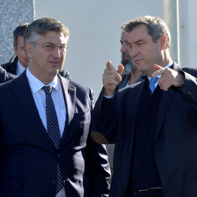 Andrej Plenković i Markus Söder