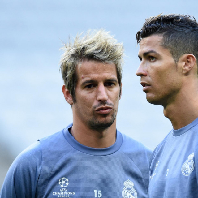 Fabio Coentrao i Cristiano Ronaldo