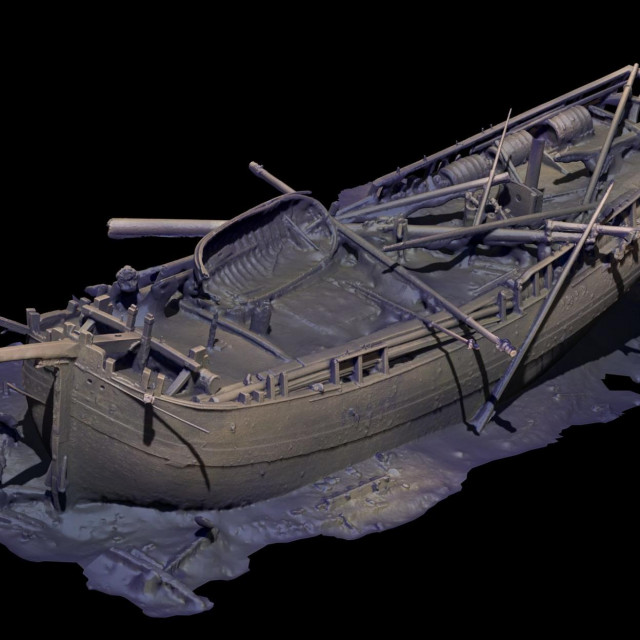 Screenshot 3D animacije broda