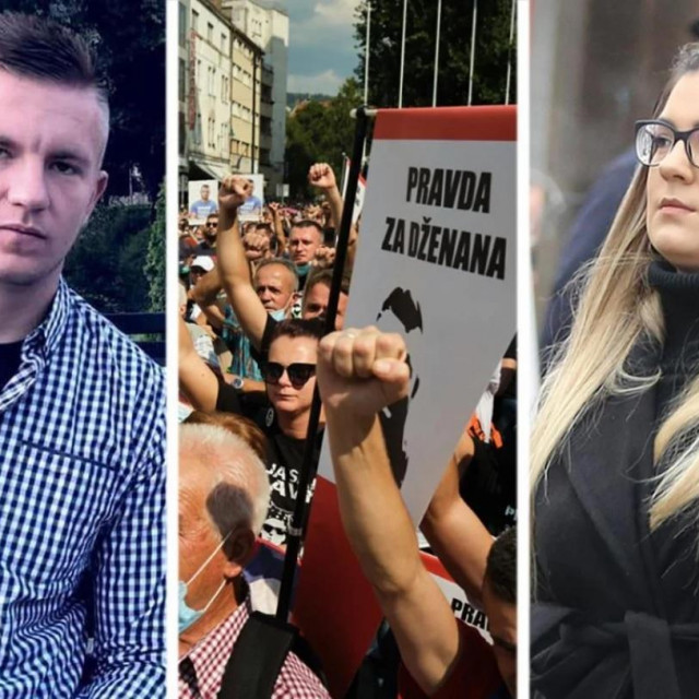 Dženan Memić, prosvjed, Alisa Mutap Ramić