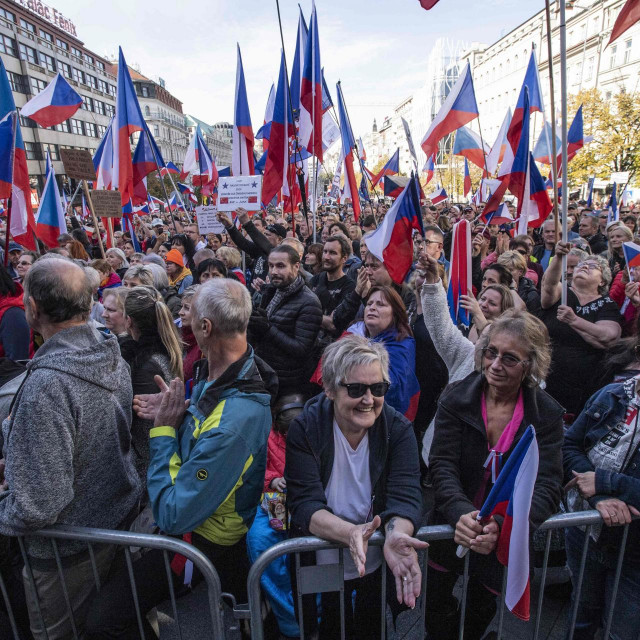 Protuvladini prosvjedi u Pragu