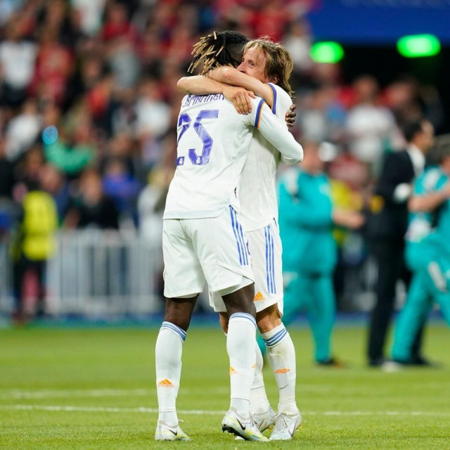 Eduardo Camavinga i Luka Modrić