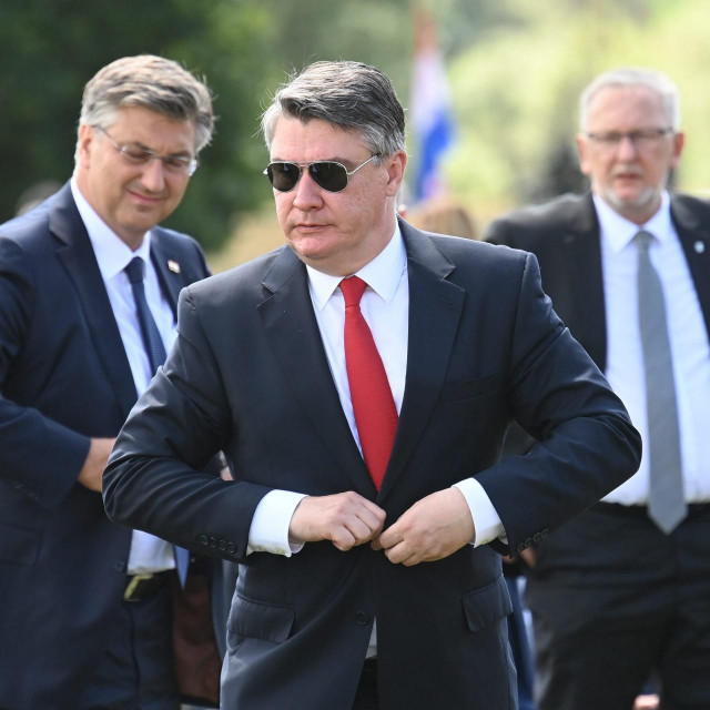 Andrej Plenković i Zoran Milanović