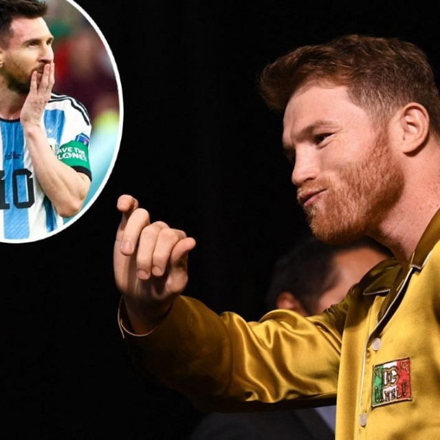 Lionel Messi i Saul Canelo Alvarez