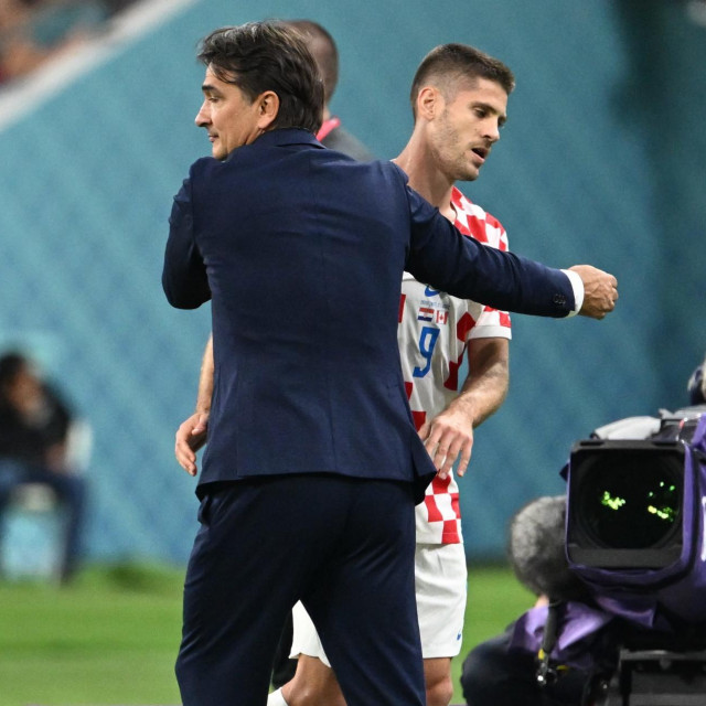 Zlatko Dalić i Andrej Kramarić