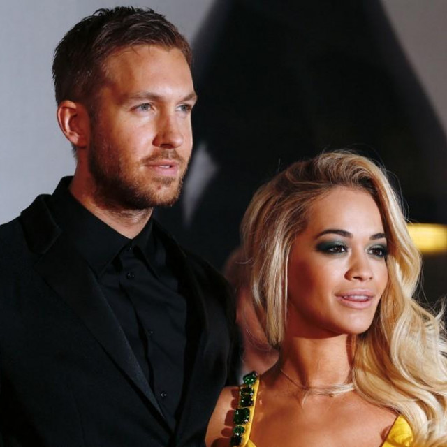 Calvin Harris i Rita Ora 2014.