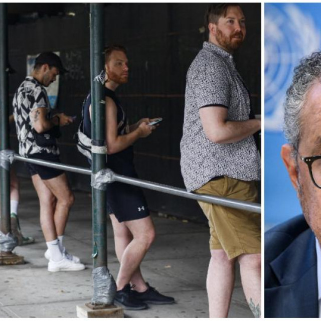 Red za cijepljenje protiv majmunskih boginja u New Yorku, predsjednik WHO-a Tedros Adhanom Ghebreyesus