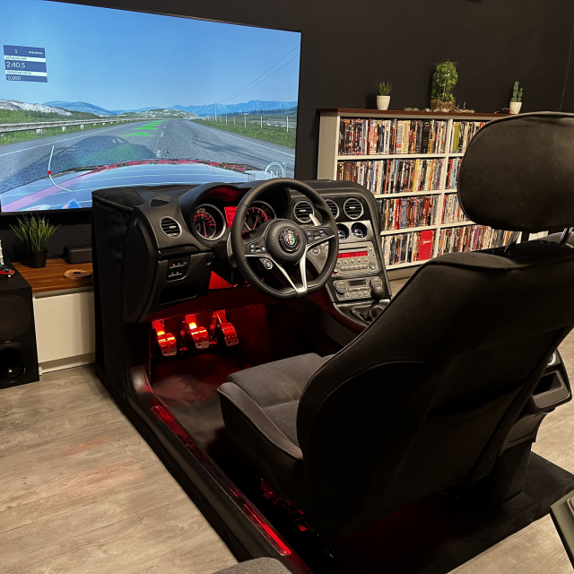 Alfa Romeo simulator vožnje