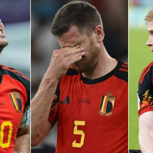 Eden Hazard, Jan Vertonghen i Kevin de Bruyne