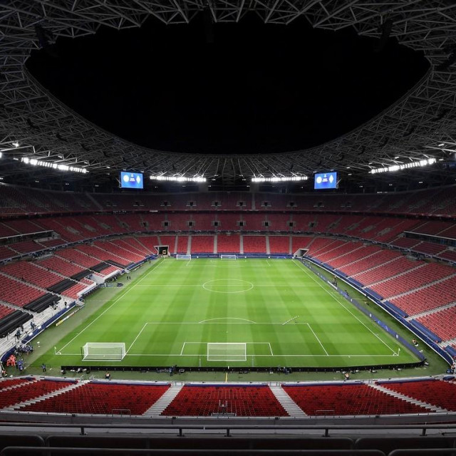 Stadion Ferenc Puškaš u Budimpešti, arhivska fotografija