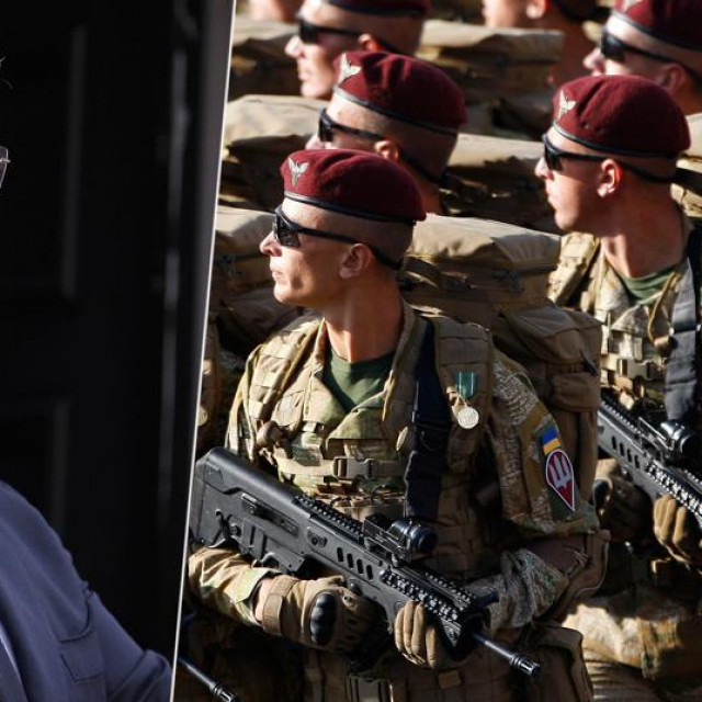 Andrej Plenković i ukrajinski vojnici