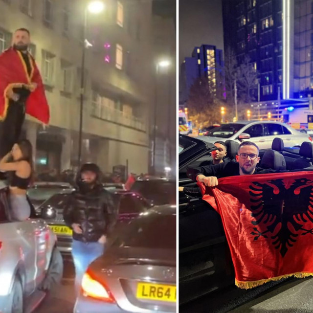 Albanci slave u Londonu