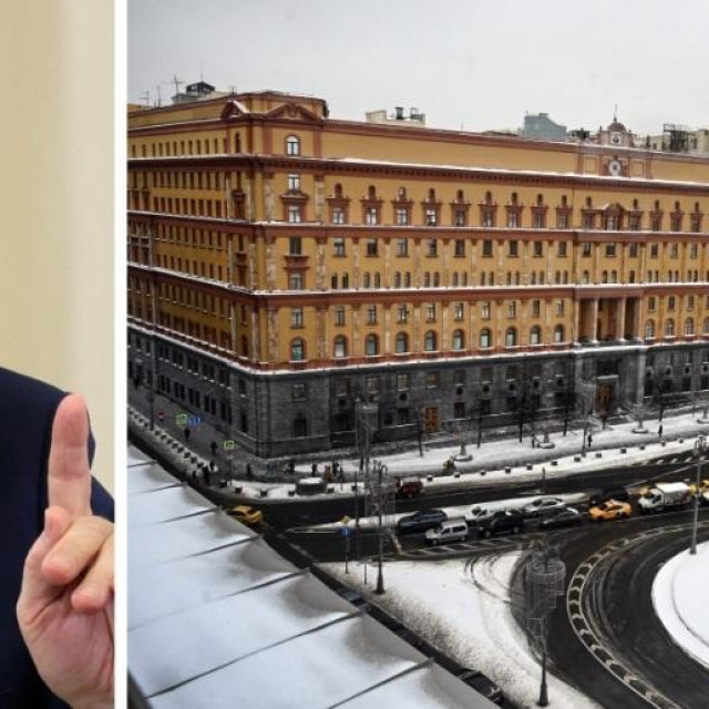 Vladimir Putin, stožer ruskog FSB-a u Moskvi