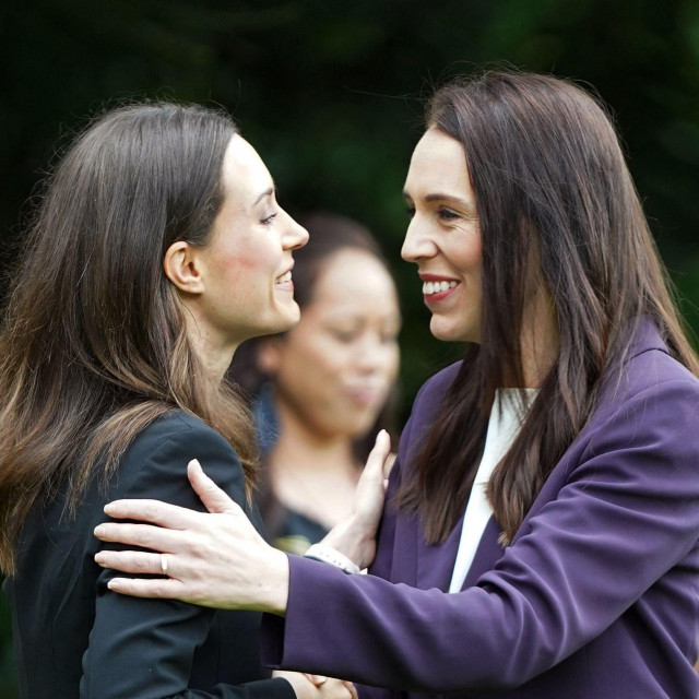 Susret Sanne Marin i Jacinde Ardern