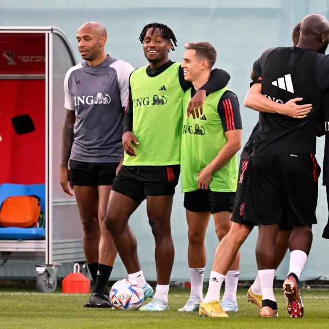 Atmosfera je na treningu bila kudikamo drugačija