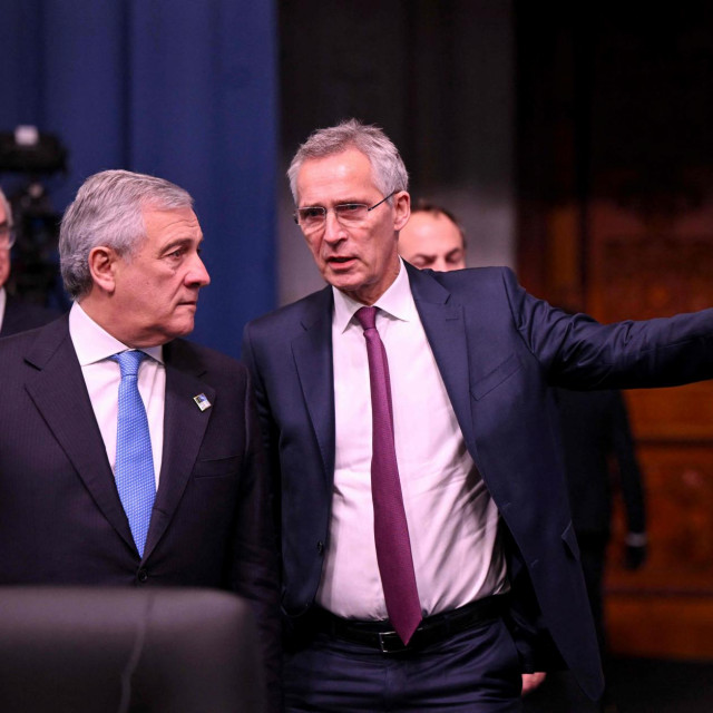 Jens Stoltenberg i Antonio Tajani