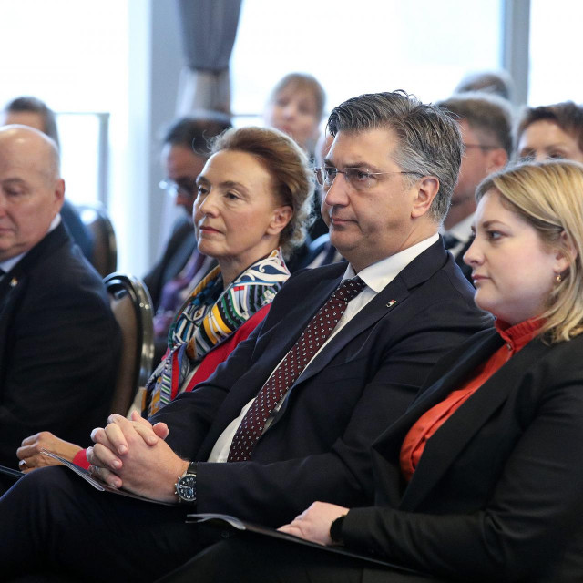 Marija Pejčinović Burić, Andrej Plenković, Anja Šimpraga