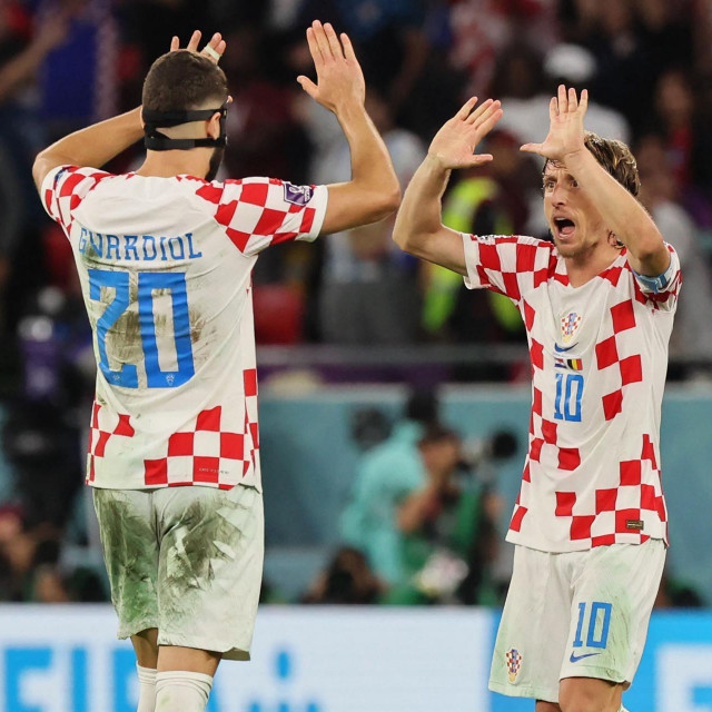 Luka Modrić i Joško Gvardiol
