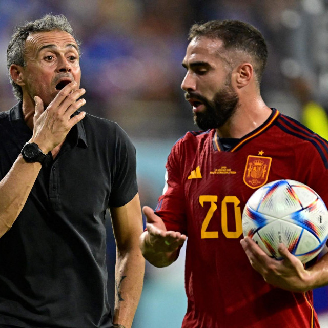 Luis Enrique i Dani Carvajal