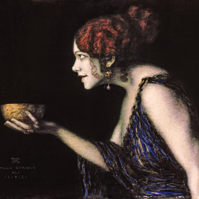 Franz Von Stuck, Portret glumice