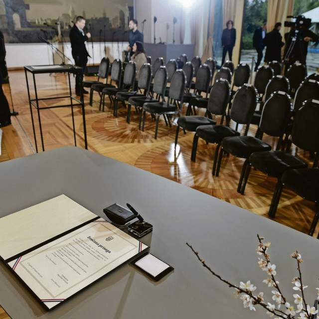 Posljednje pripreme za predsjedničku inauguraciju Zorana Milanovića 2020. godine
