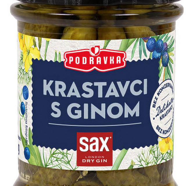 Krastavci s ginom