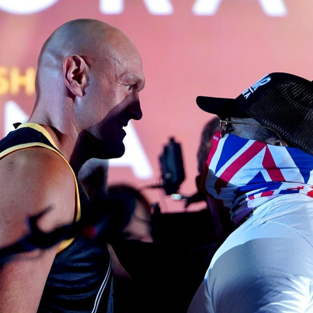 Tyson Fury and Derek Chisora