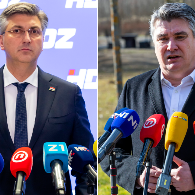 Andrej Plenković; Zoran Milanović