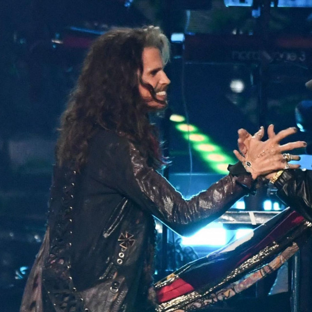 Tyler na nastupu u Hall of Fame prije mjesec dana