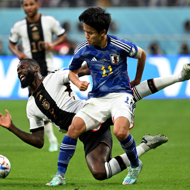 Takefusa Kubo i njemački stoper Antonio Rudiger