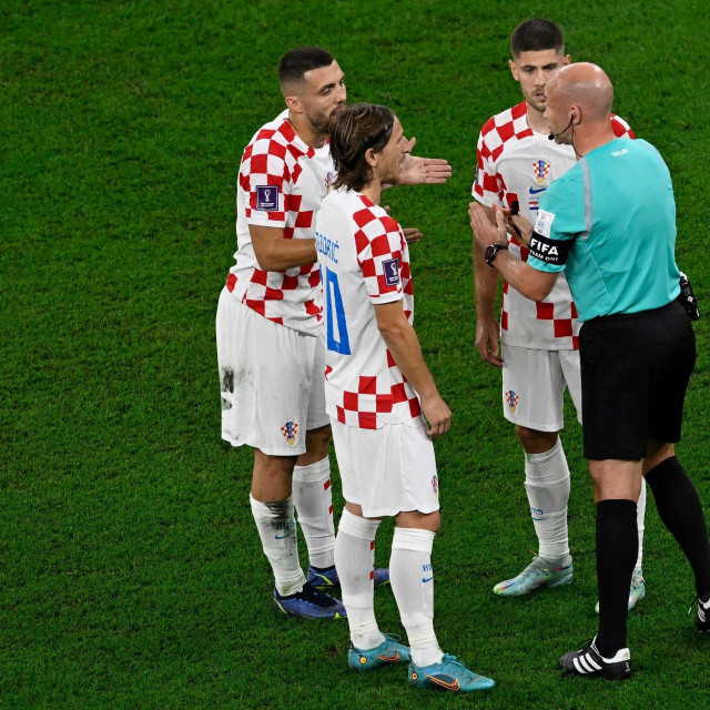 Anthony Taylor i Vatreni na utakmici s Belgijom