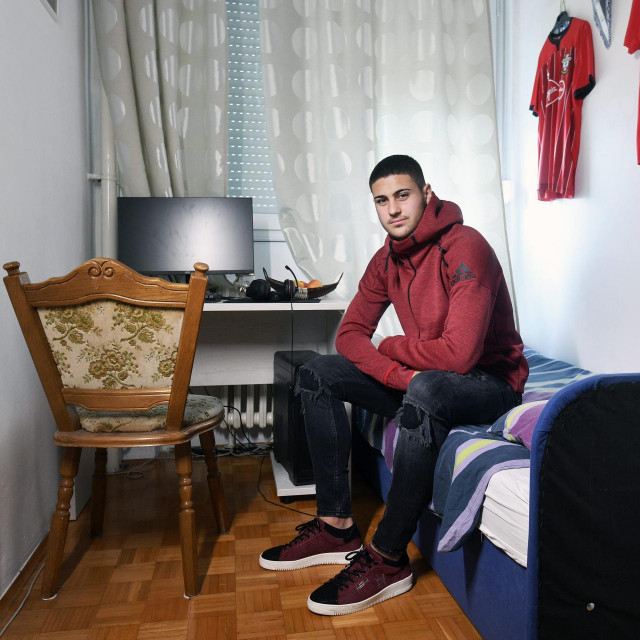 Joško Gvardiol na Srednjacima gdje je živio 2019. godine