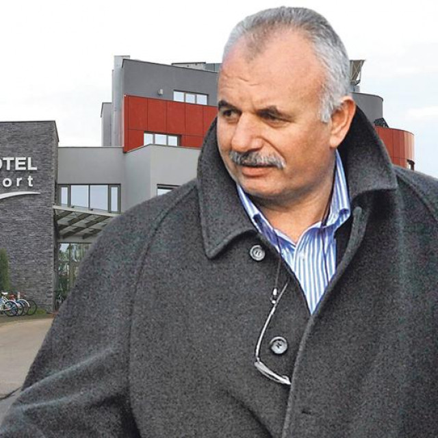 Jedna od najvrednijih Petekovih nekretnina je hotel Sport u Ivanić Gradu, procijenjen na 100 milijuna kuna