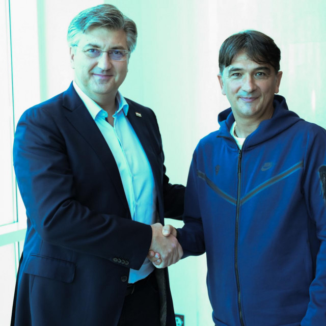 Andrej Plenković i Zlatko Dalić