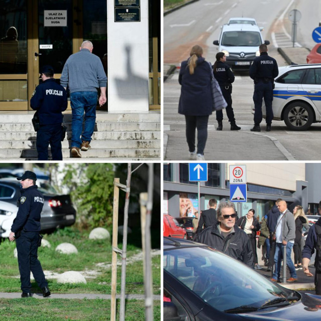 Dojave o bombama diljem Hrvatske