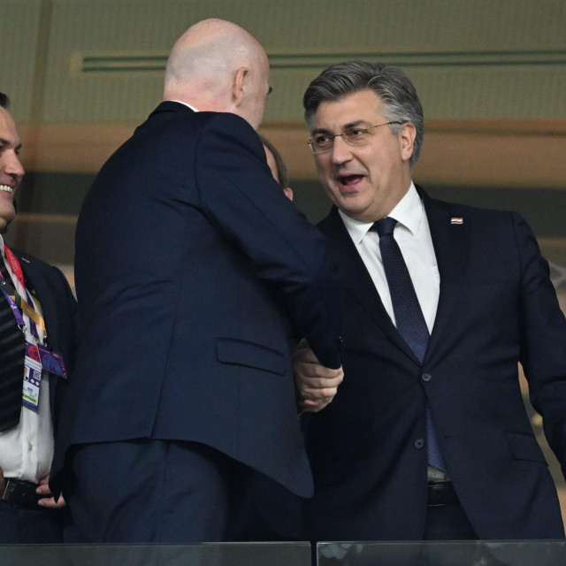 Andrej Plenković i Gianni Infantino