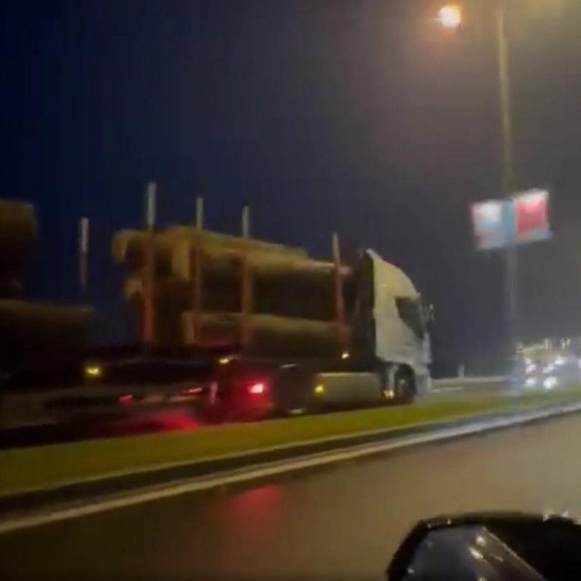 Kamion u traci suprotnoga smjera