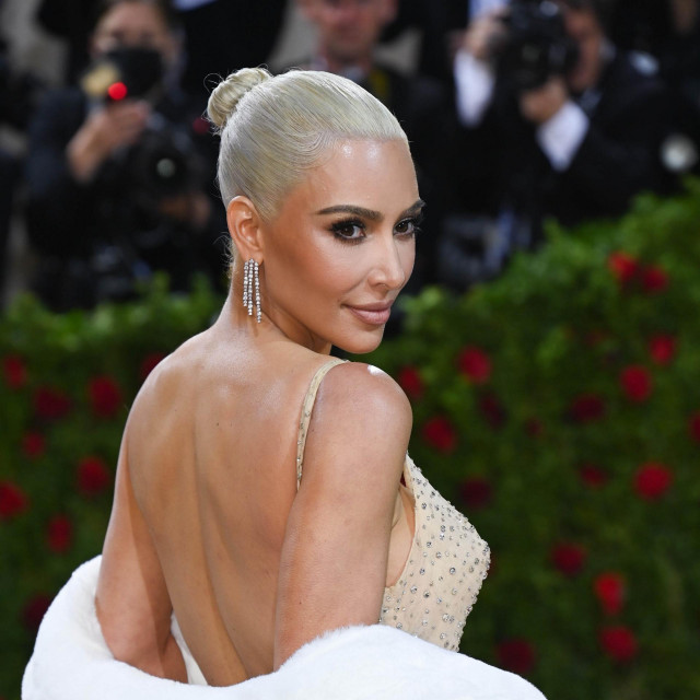 Kim Kardashian na Met Gali u svibnju 2022.