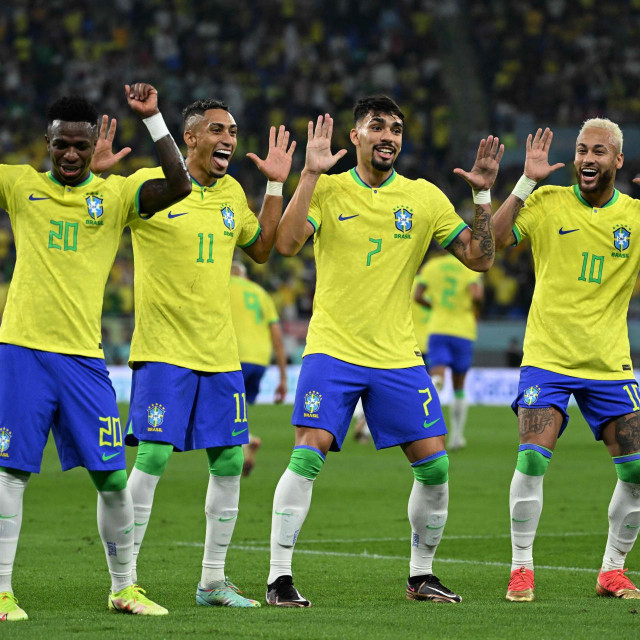 Ples Brazilaca nakon gola