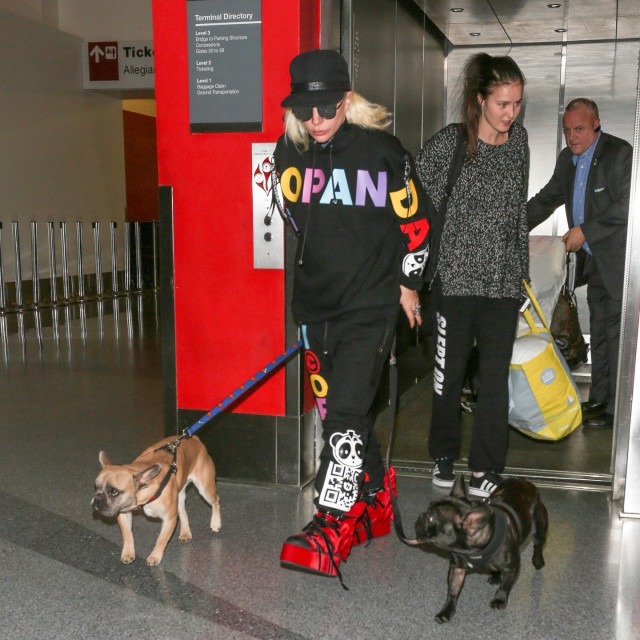 Lady Gaga sa svojim psima