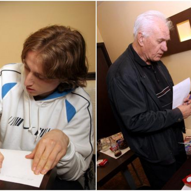 Luka Modrić i Vojmil Livaković