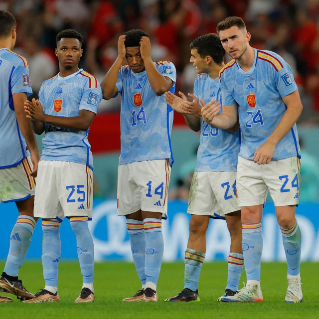 Utučeni španjolski nogometaši