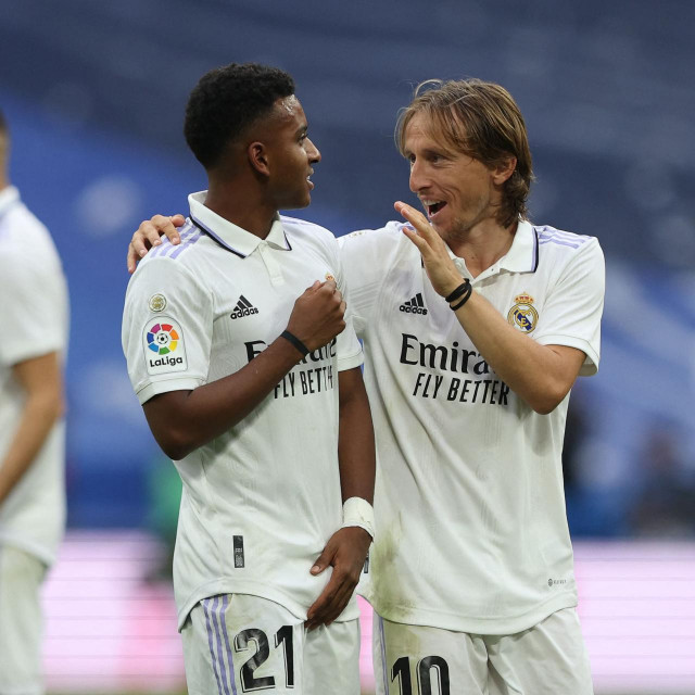 Rodrygo i Luka Modrić dijele svlačionicu u Real Madridu