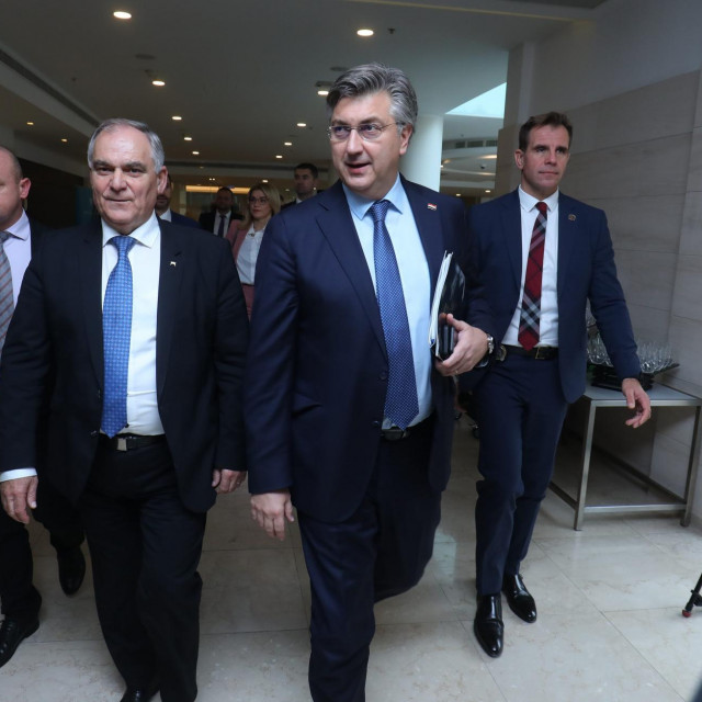 Blaženko Boban i Andrej Plenković