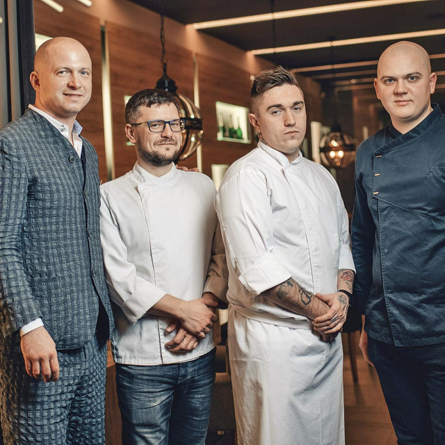 Ivan Jug, Nikša Mandić, Bruno Vokal i Karlo Ferenčak