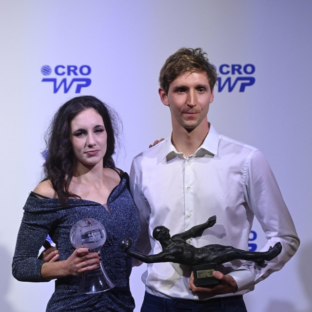 Matea Skelin i Marko Bijač - najbolji u hrvatskom vaterpolu 2022.