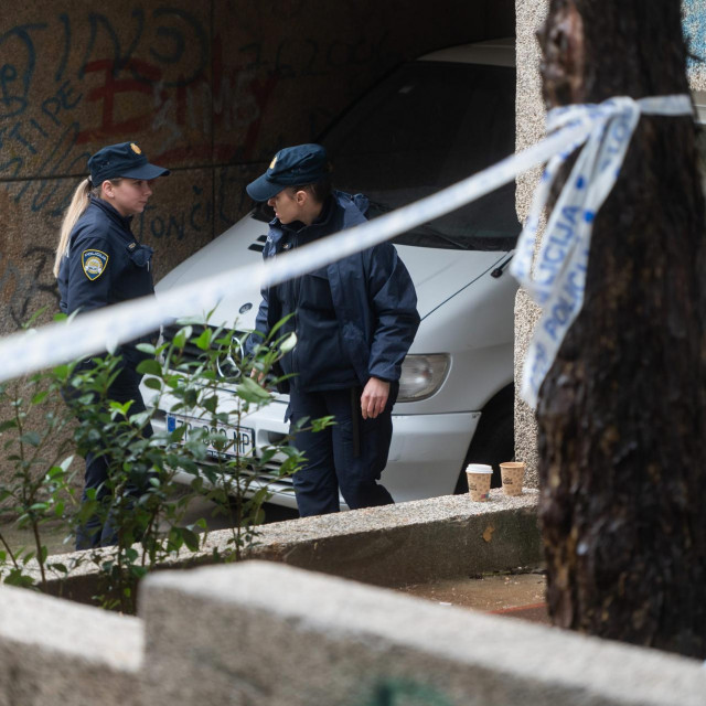 Zgrada u Zadru iz koje su ispaljeni hici iz vatrenog oružja